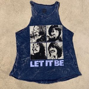 Beatles Let It Be Tank Top Size: S